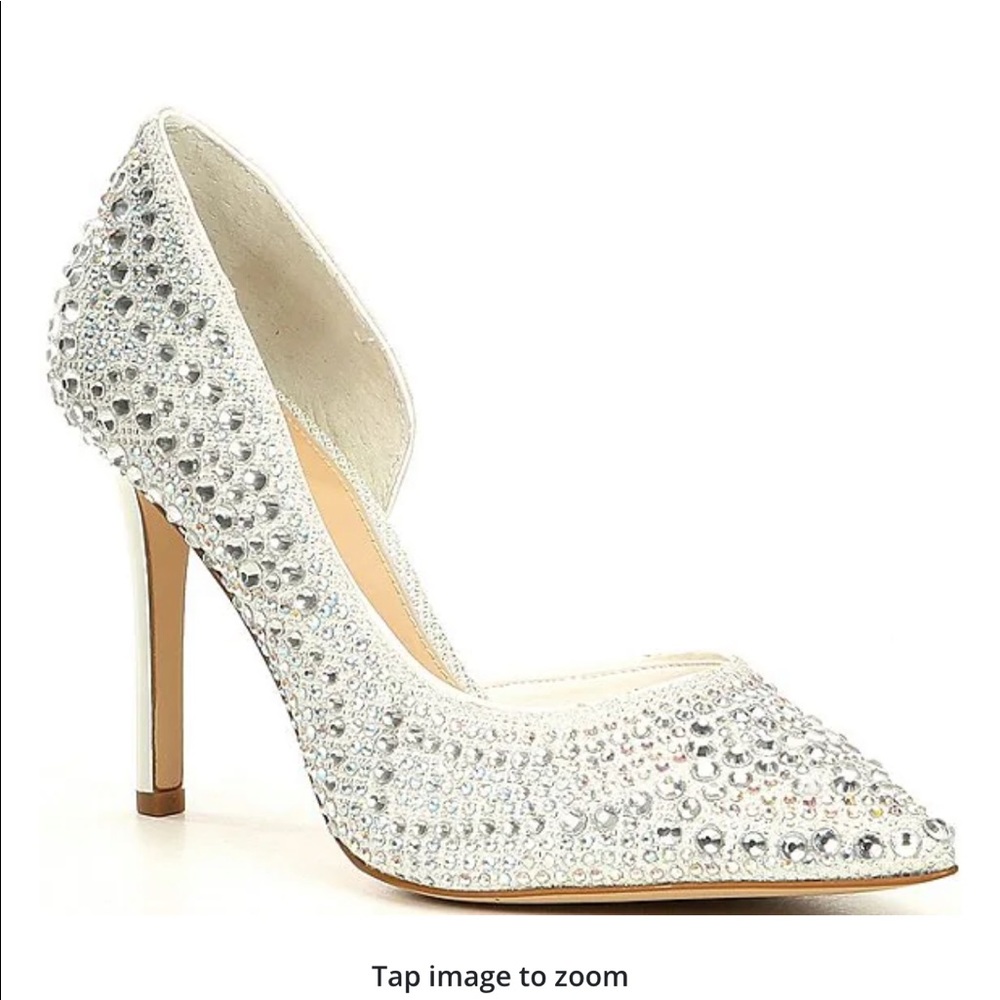 Gianni Bini
Bridal Collection Mairah Jewel Embellished d'Orsay Stiletto Pumps